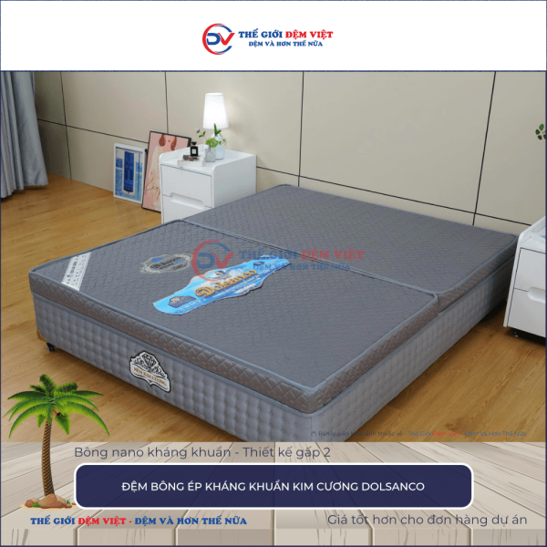 Đệm bông ép Kim Cương Dolsanco